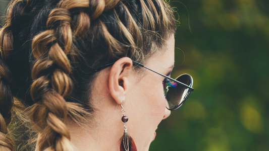 Avoid loose ends with styles like french braids